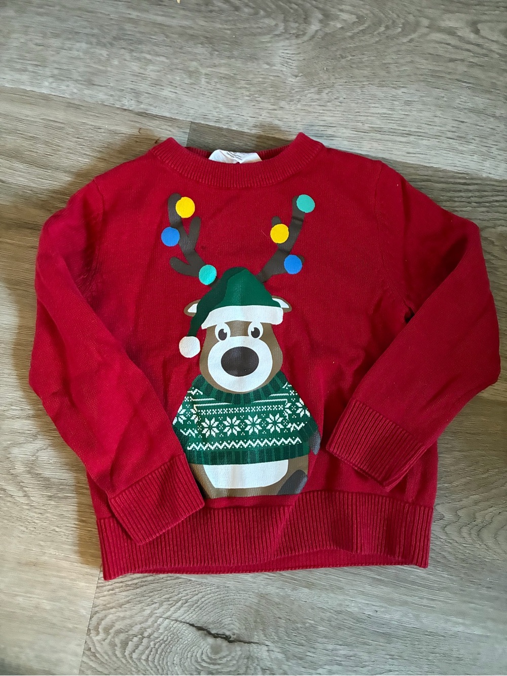 H&M Reindeer Christmas Sweater